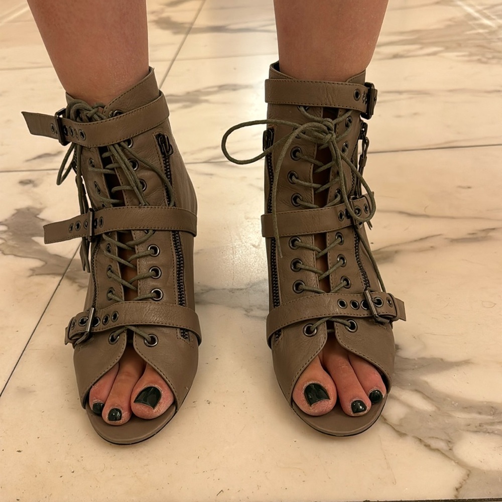 Dolce vita lace up booties